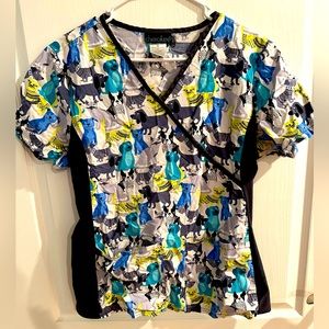 Cherokee Veterinary Scrub Top